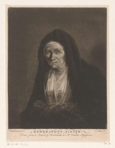 Porträt einer unbekannten alten Frau von Charles Phillips