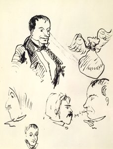 Selbstporträt, um 1850-1867 von Charles Pierre Baudelaire