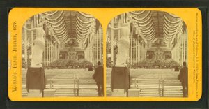 Weltfriedensjubiläum oder das Boston Coliseum, 1872