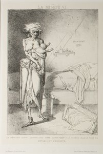 Tafel Sechs aus Misery von Charles Rambert
