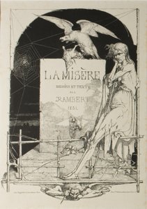 Titelseite aus Misery von Charles Rambert