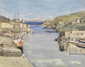 Ein südlicher Hafen von Charles Rennie Mackintosh