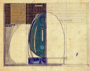 Entwurf für W.J. Bassett-Lowke (1916) von Charles Rennie Mackintosh