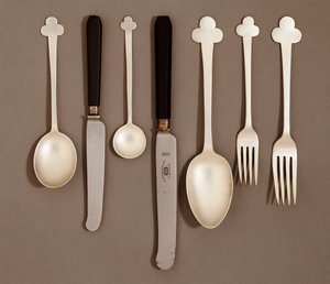 Versilbertes Tafelservice für E. Bingham & Co., ca. 1906