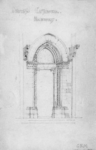 Orvieto Kathedrale Tür, 1891