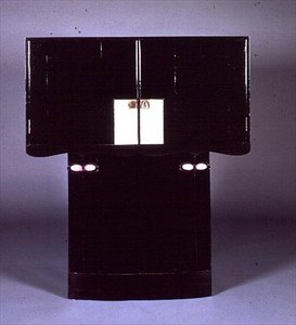 Schreibtisch für Hill House, Helensburgh (geschlossen) von Charles Rennie Mackintosh