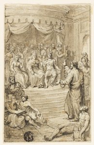 Paulus vor Festus und Agrippa
