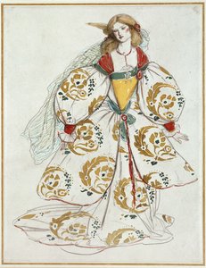 Kostümentwurf von Charles Ricketts