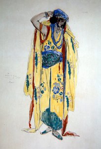 Kostümentwurf für Oulade, ca. 1920 von Charles Ricketts