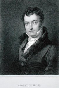 Washington Irving (1783-1859) (gestochen von Moseley Isaac Danforth)