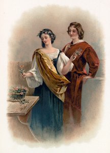 Florizel und Perdita aus 
