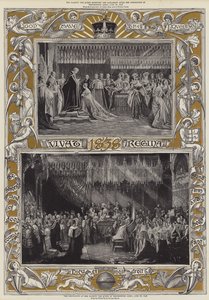 Die Krönung Ihrer Majestät der Königin in der Westminster Abbey, 28. Juni 1838 von Charles Robert Leslie