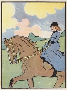 Eine clevere kleine Reiterin von Charles Robinson