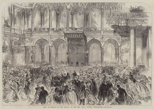 Ball zu Ehren des Sultans im neuen India Office, Westminster von Sir John Charles Robinson