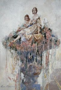 Blumenbrunnen von Charles Robinson