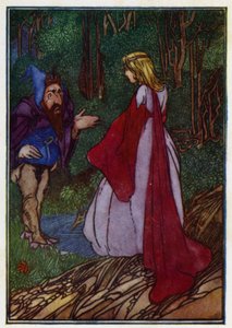 "Ich wünsche, dass du der schönste Mann der Welt wirst" (Farblithografie) von Charles Robinson