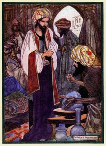Illustration für Die Rubaiyat von Omar Khayyam von Charles Robinson