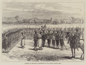 Art des Eides für Rekruten unserer indischen Armee