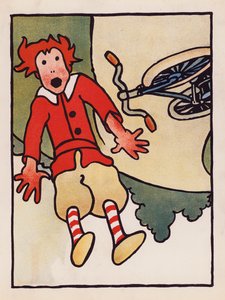 Unsinn: Fahrradunfall von Charles Robinson