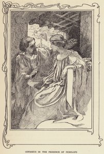Odysseus in Anwesenheit von Penelope von Sir John Charles Robinson