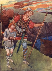 Patrick war unter mehreren Jugendlichen, die er als Gefangene mitnahm von Charles Robinson