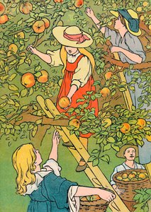 Früchte pflücken, 1912