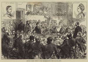 Die Bravo-Untersuchung, Skizze im Gericht, Kreuzverhör von Mrs. Cox durch Mr. Lewis von Sir John Charles Robinson