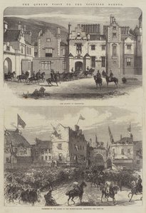Der Besuch der Königin an der schottischen Grenze
