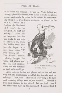 Das weiße Kaninchen prächtig gekleidet von Charles Robinson