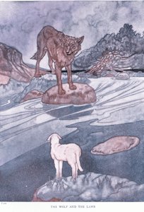 Der Wolf und das Lamm