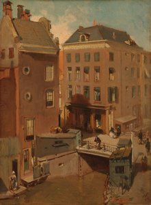 Die Osjessluis bei der Kalverstraat in Amsterdam