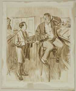 Zum dritten Mal gefragt von Charles Samuel Keene