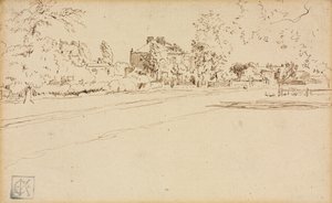 Haus in Hammersmith von Charles Samuel Keene