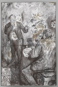 Rauchen strengstens verboten von Charles Samuel Keene