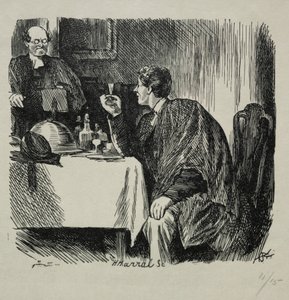 Tomkins Abschlussessen und wie es endete von Charles Samuel Keene