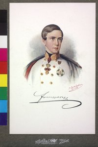 Kaiser von Österreich Franz Joseph I von Charles Scolik