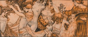 Eine Illustration aus dem Rubaiyat von Omar Khayyam, 20. Jahrhundert 1914-1915