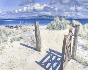 Tor zum Nordstrand, 2013 von Charles Simpson