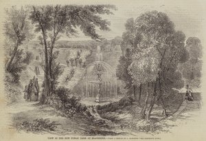 Blick in den neuen öffentlichen Park in Blackburn von Charles Singleton Haworth