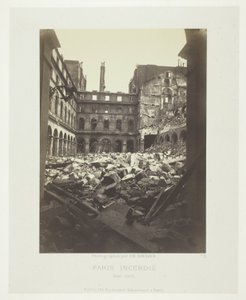 Pariser Feuer (Innenansicht des Finanzministeriums)