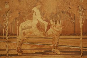 Die Dame und das Einhorn, 1925 von Charles Spindler