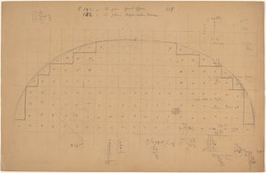 Diagramm einer Lünette [verso]