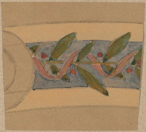 Studie für ein Randdesign von Charles Sprague Pearce