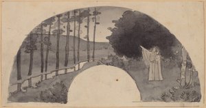 Studie für einen Torbogen von Charles Sprague Pearce