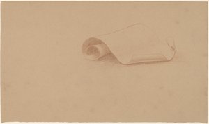 Studie einer Schriftrolle von Charles Sprague Pearce