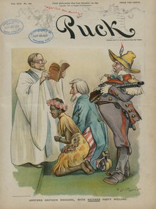 Eine weitere Schrotflintenhochzeit, bei der keine Partei willig ist, 1897 von Charles Taylor