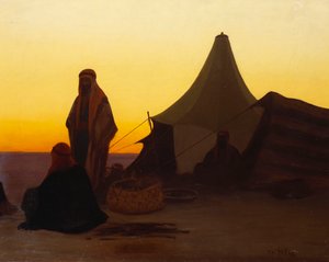 Arabisches Lager von Charles Theodore Frere