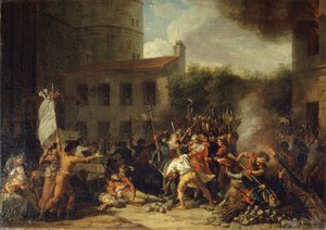 Der Sturm auf die Bastille am 14. Juli 1789, ca. 1793