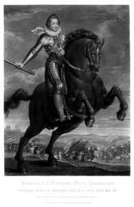 Friedrich V., Kurfürst von der Pfalz, 1816 von Charles Turner