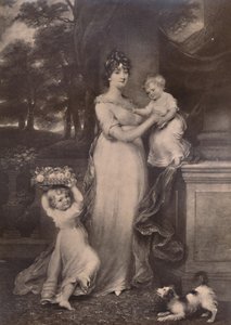 Maria Scott-Waring und ihre Töchter, um 1804-1894 von Charles Turner